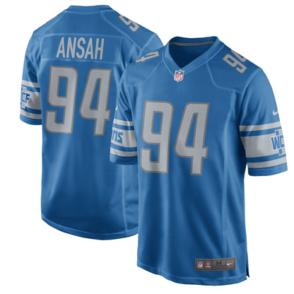 Detroit Lions Ziggy Ansah NFL jersey front view