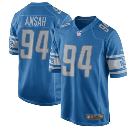 Detroit Lions Ziggy Ansah NFL jersey front view