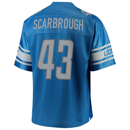 Detroit Lions Bo Scarbrough Big Tall NFL jersey front view