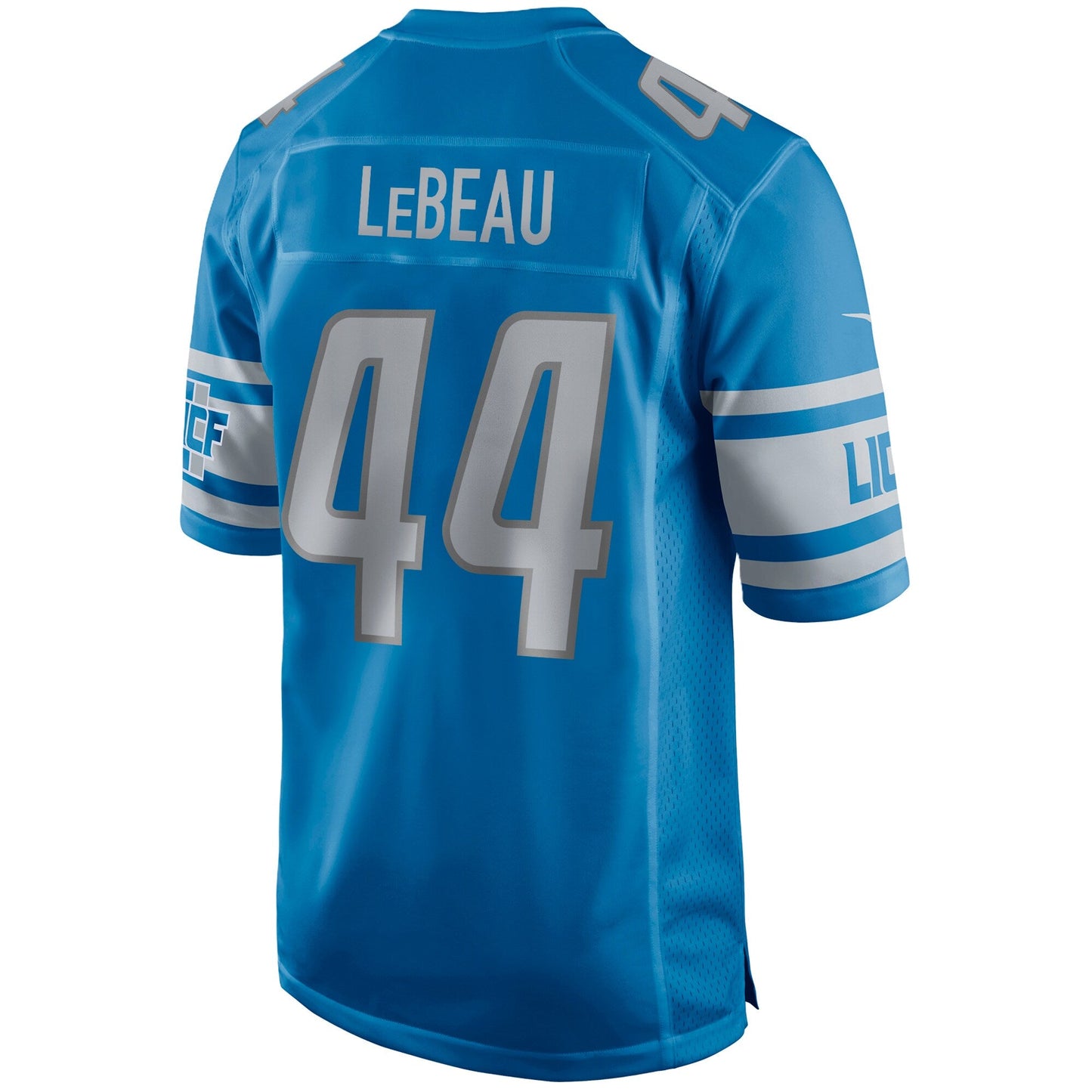 Detroit Lions Dick Lebeau NFL jersey front view