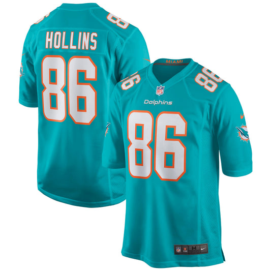Miami Dolphins Mack Hollins NFL jersey front view