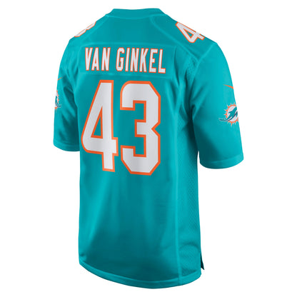 Miami Dolphins Andrew Van Ginkel NFL jersey front view