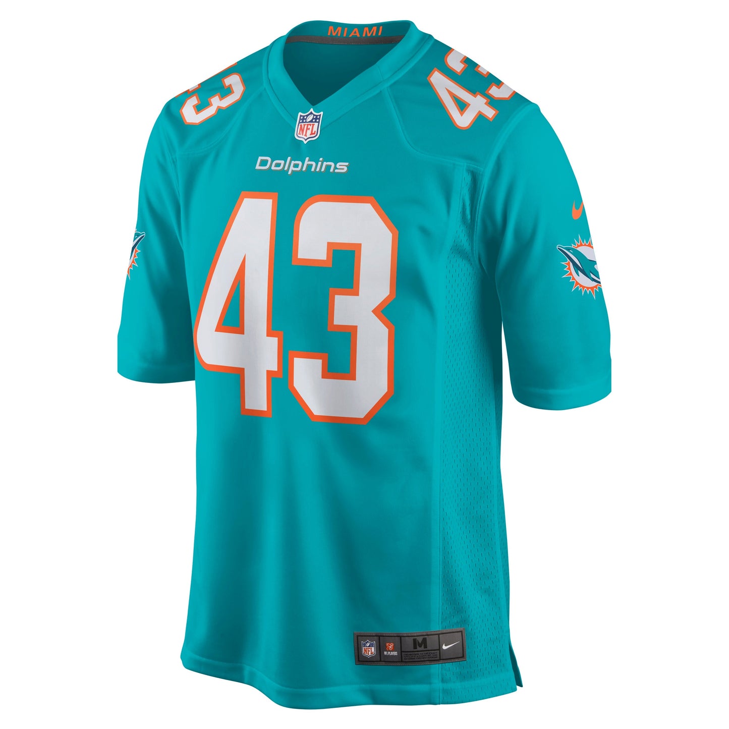 Miami Dolphins Andrew Van Ginkel NFL jersey front view