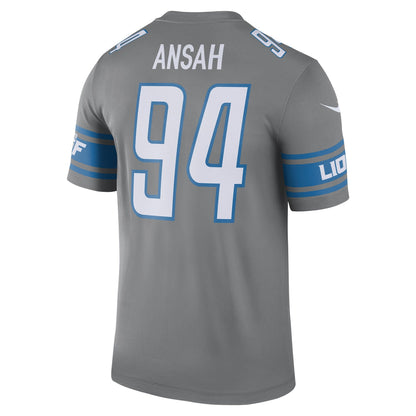 Detroit Lions Ziggy Ansah Steel Legend NFL jersey front view