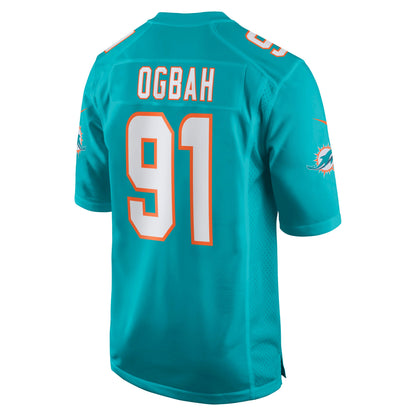 Miami Dolphins Emmanuel Ogbah NFL jersey front view