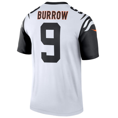 Cincinnati Bengals Joe Burrow 2nd Legend NFL jersey front view
