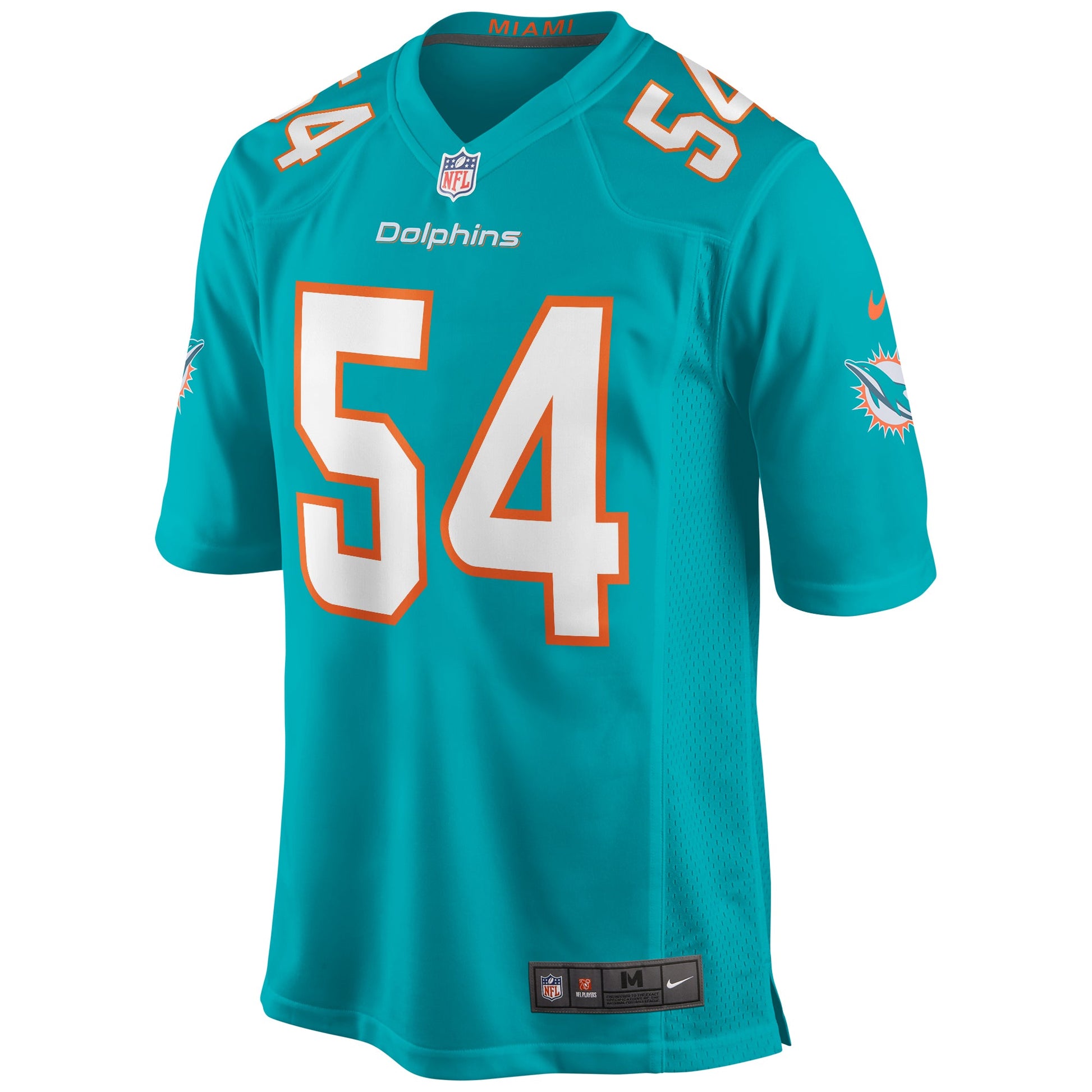 Miami Dolphins Zach Thomas NFL jersey front view