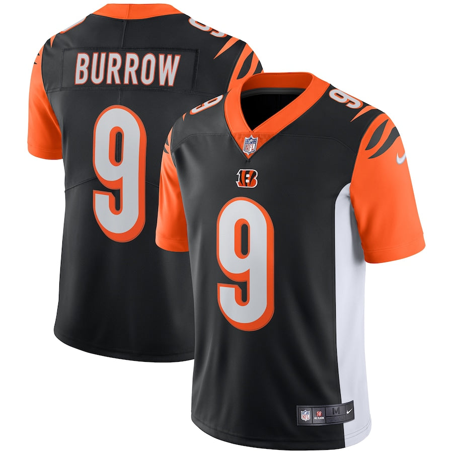 Cincinnati Bengals Joe Burrow NFL jersey front view