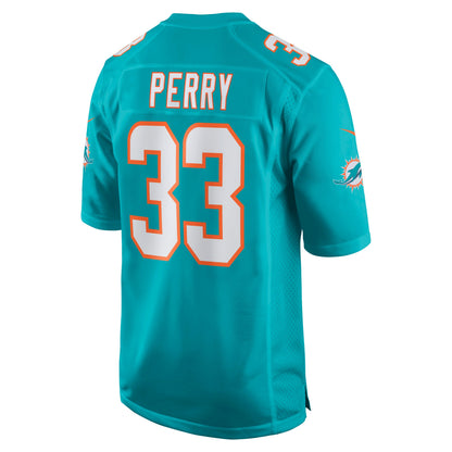 Miami Dolphins Jamal Perry NFL jersey front view