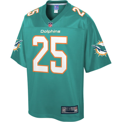 Miami Dolphins Xavien Howard Big Tall NFL jersey front view