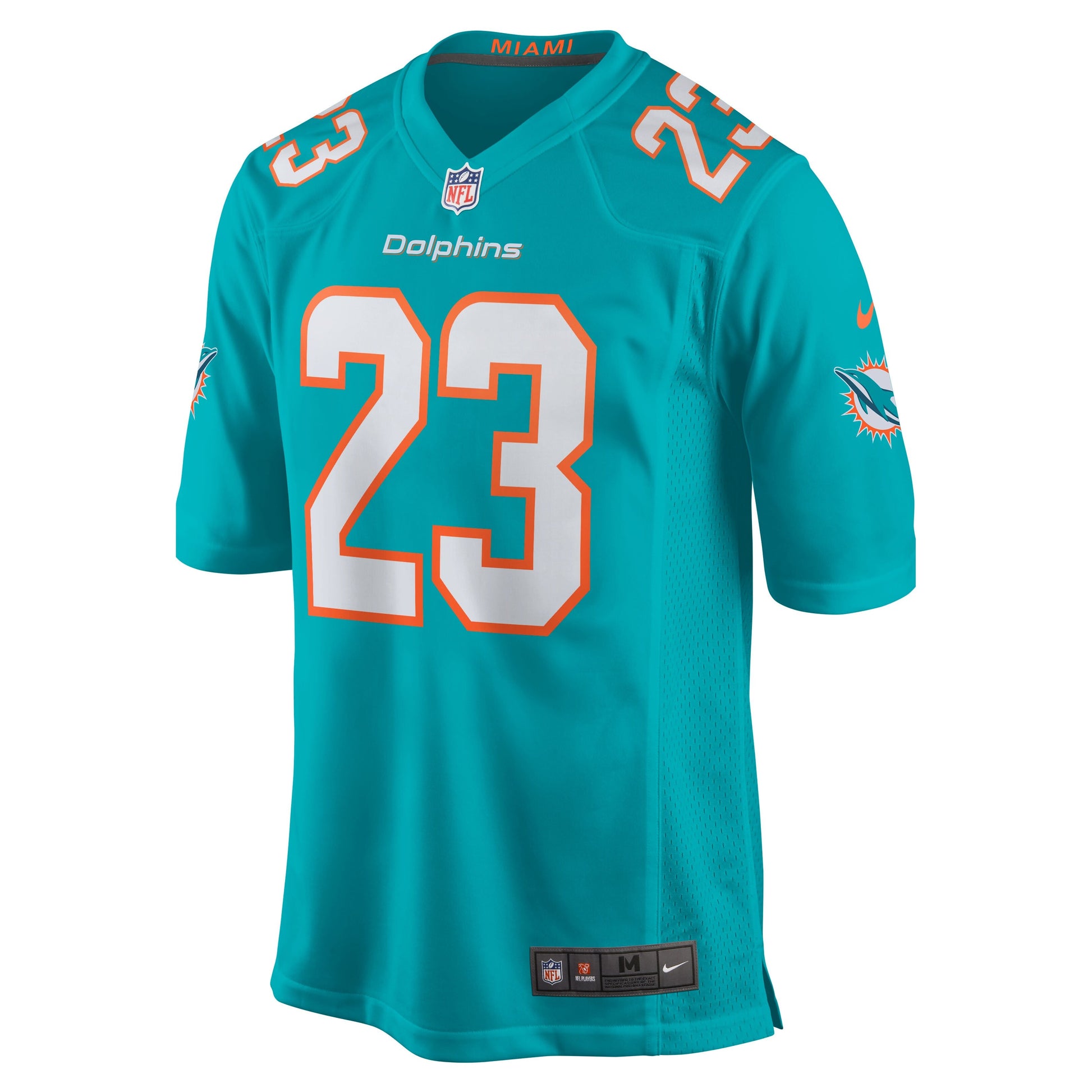 Miami Dolphins Noah Igbinoghene NFL jersey front view