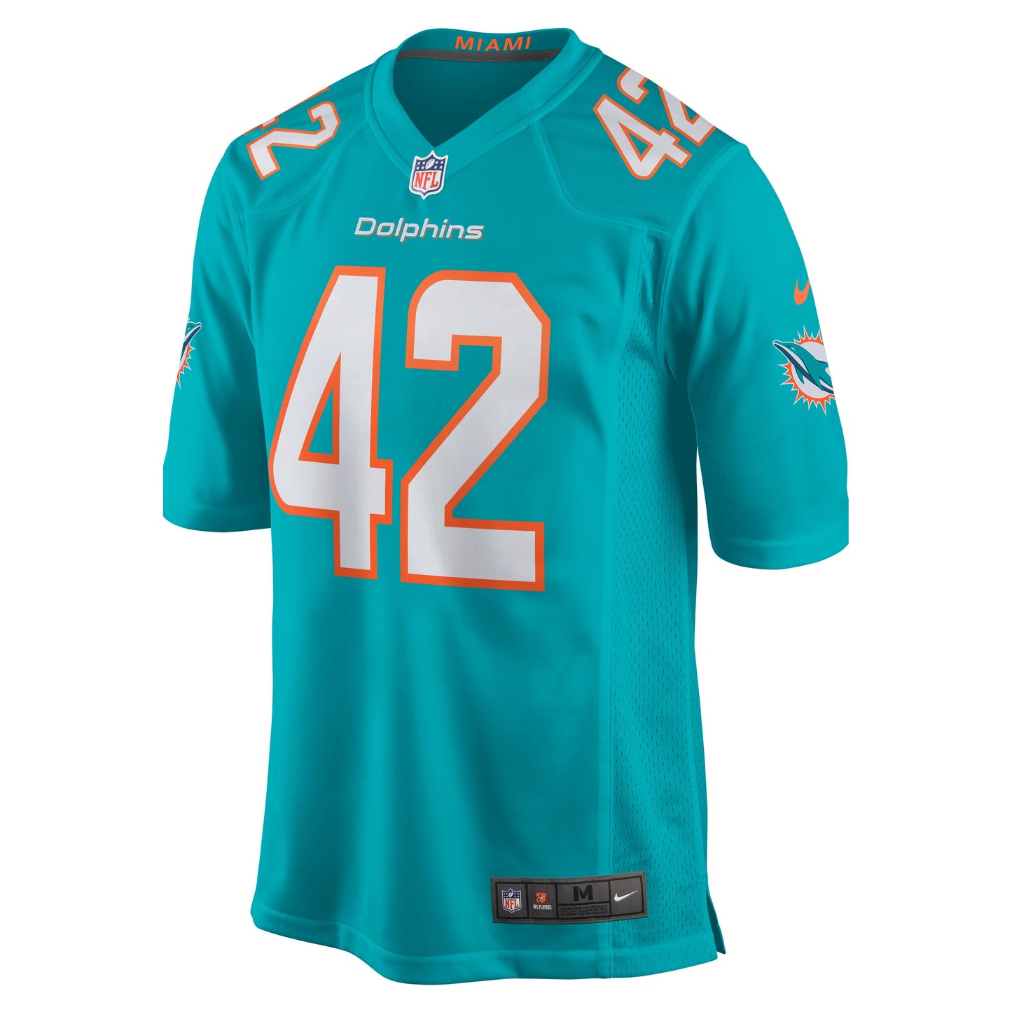 Miami Dolphins Clayton Fejedelem NFL jersey front view