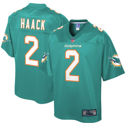 Miami Dolphins Matt Haack Big Tall NFL jersey front view