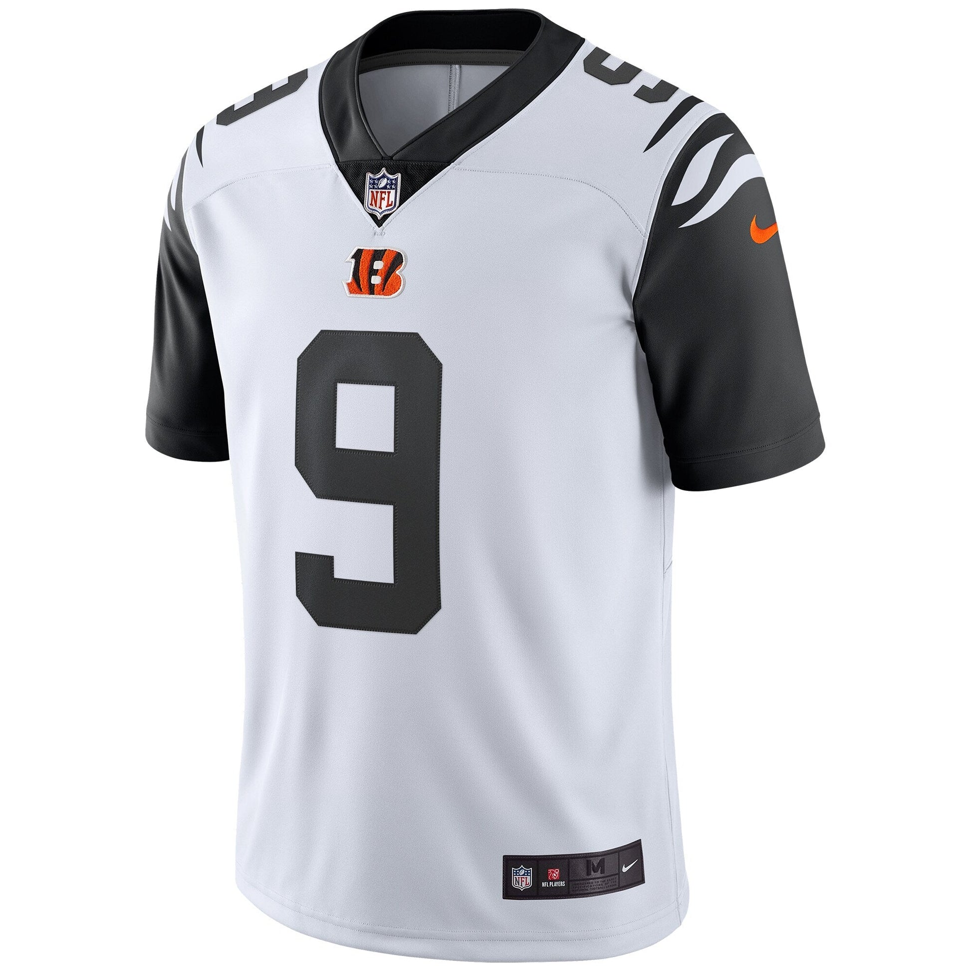 Cincinnati Bengals Joe Burrow 2nd NFL jersey front view