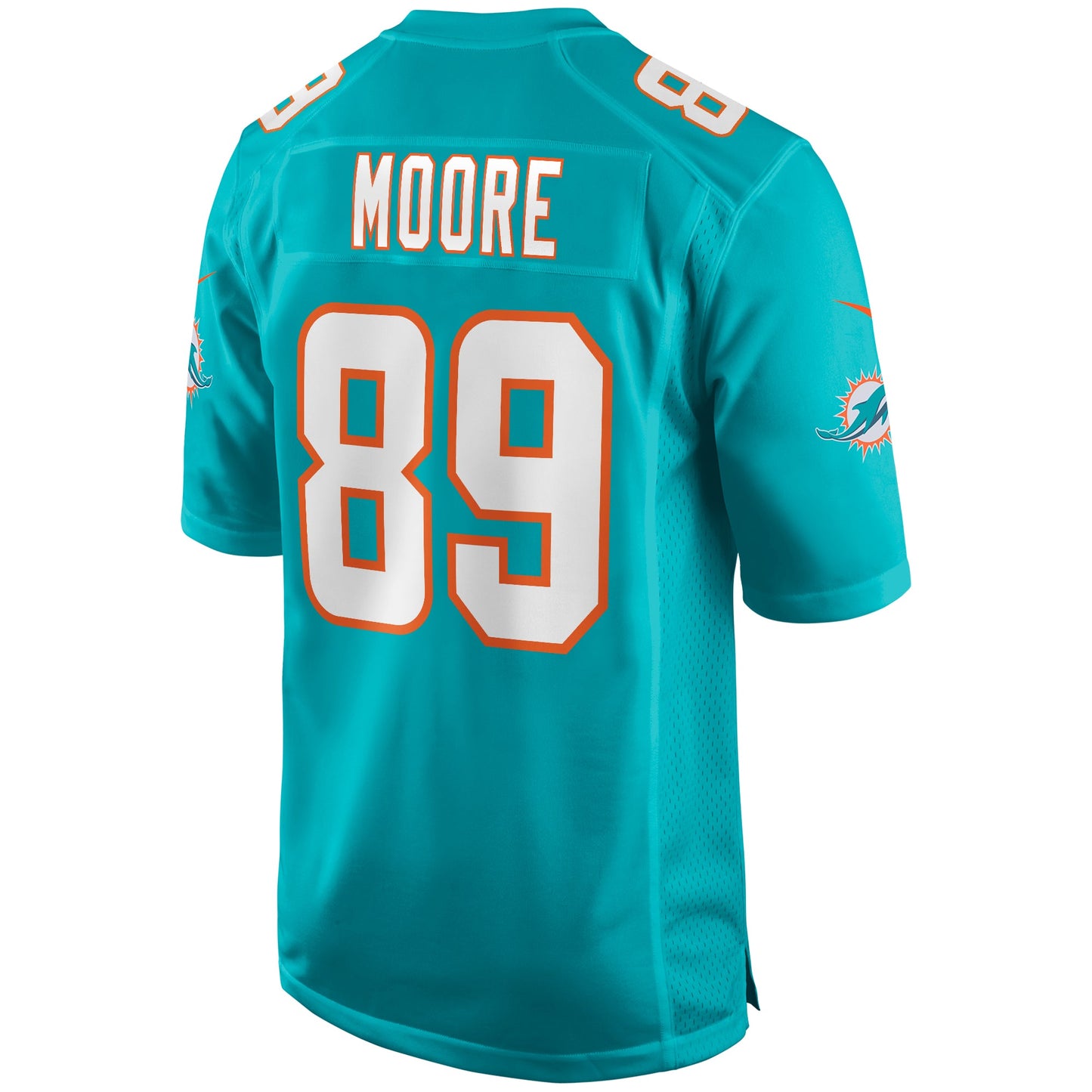 Miami Dolphins Nat Moore NFL jersey front view