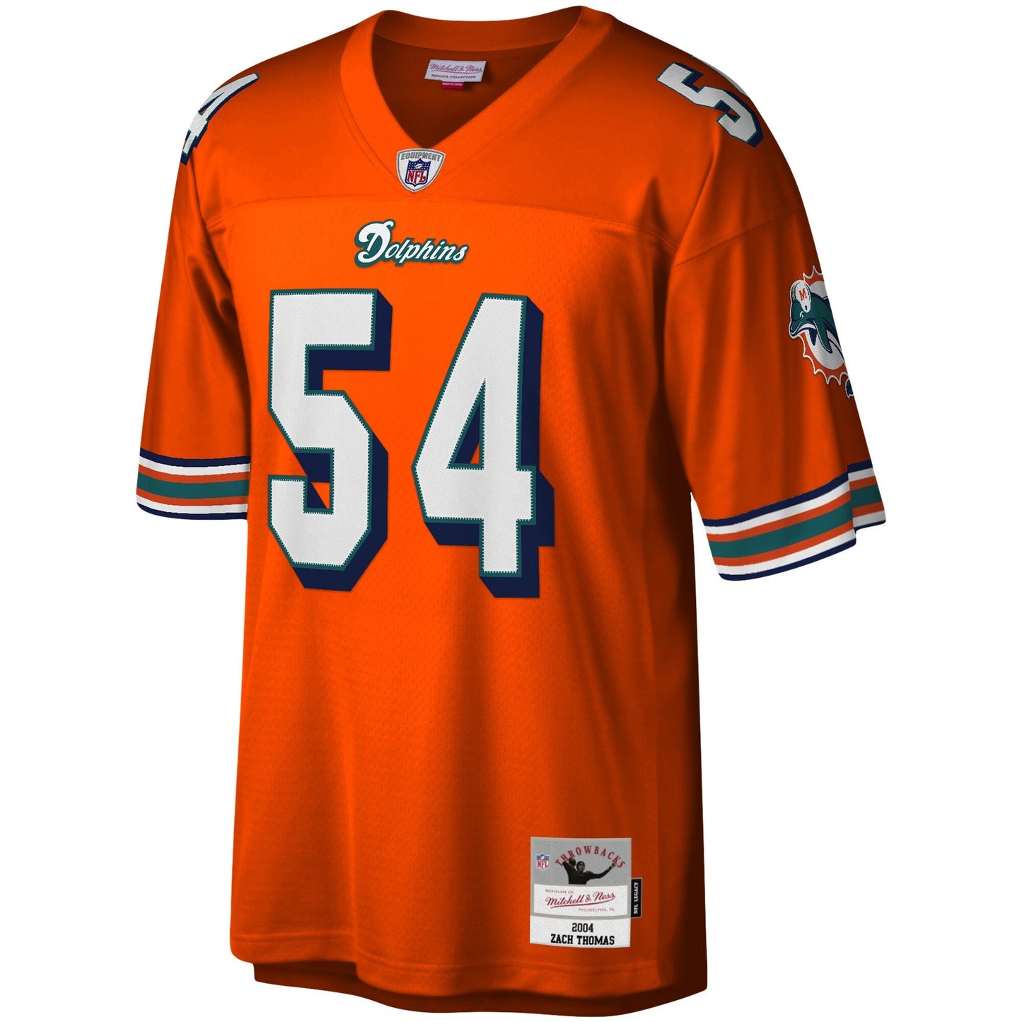 Miami Dolphins Zach Thomas Legacy NFL jersey front view