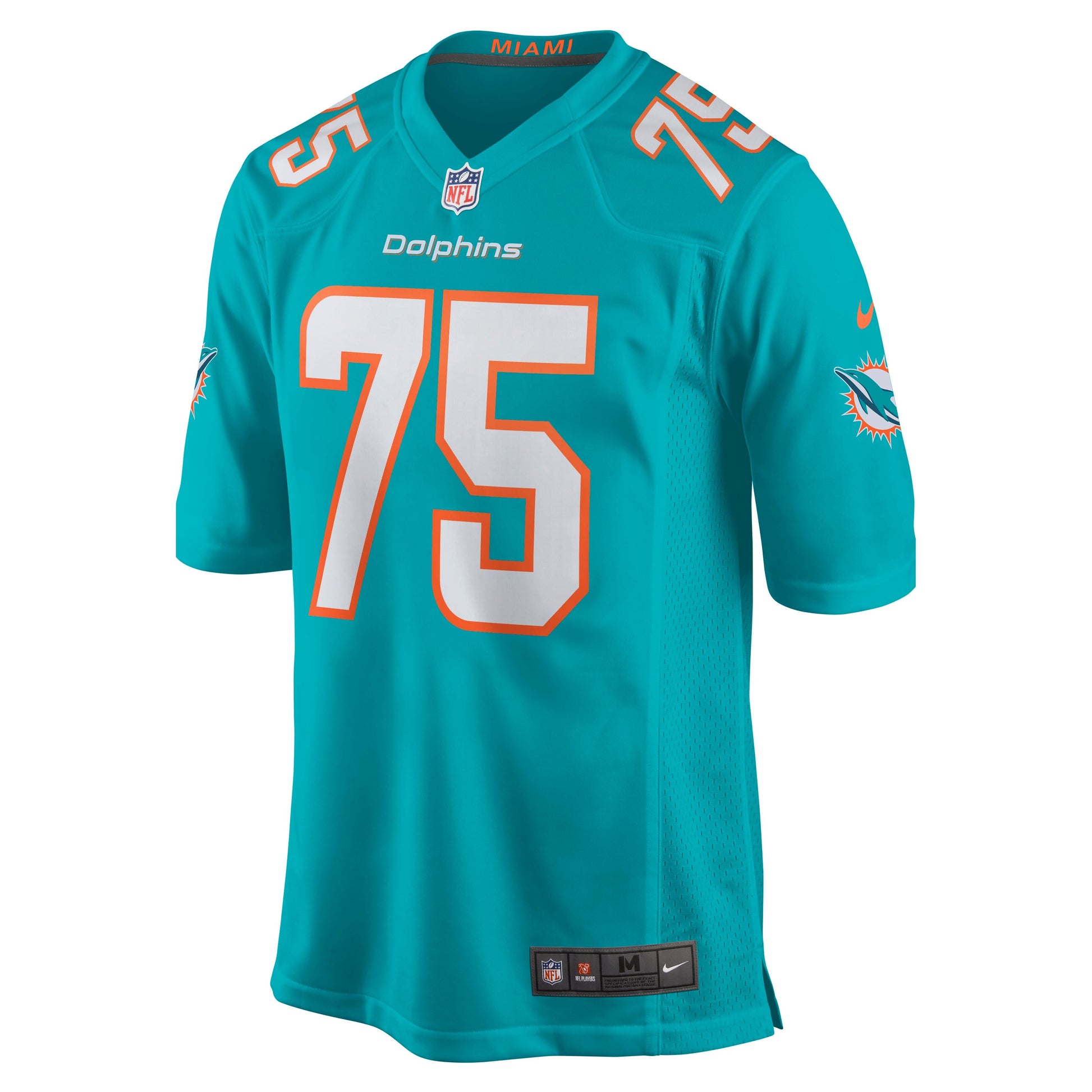 Miami Dolphins Ereck Flowers NFL jersey front view