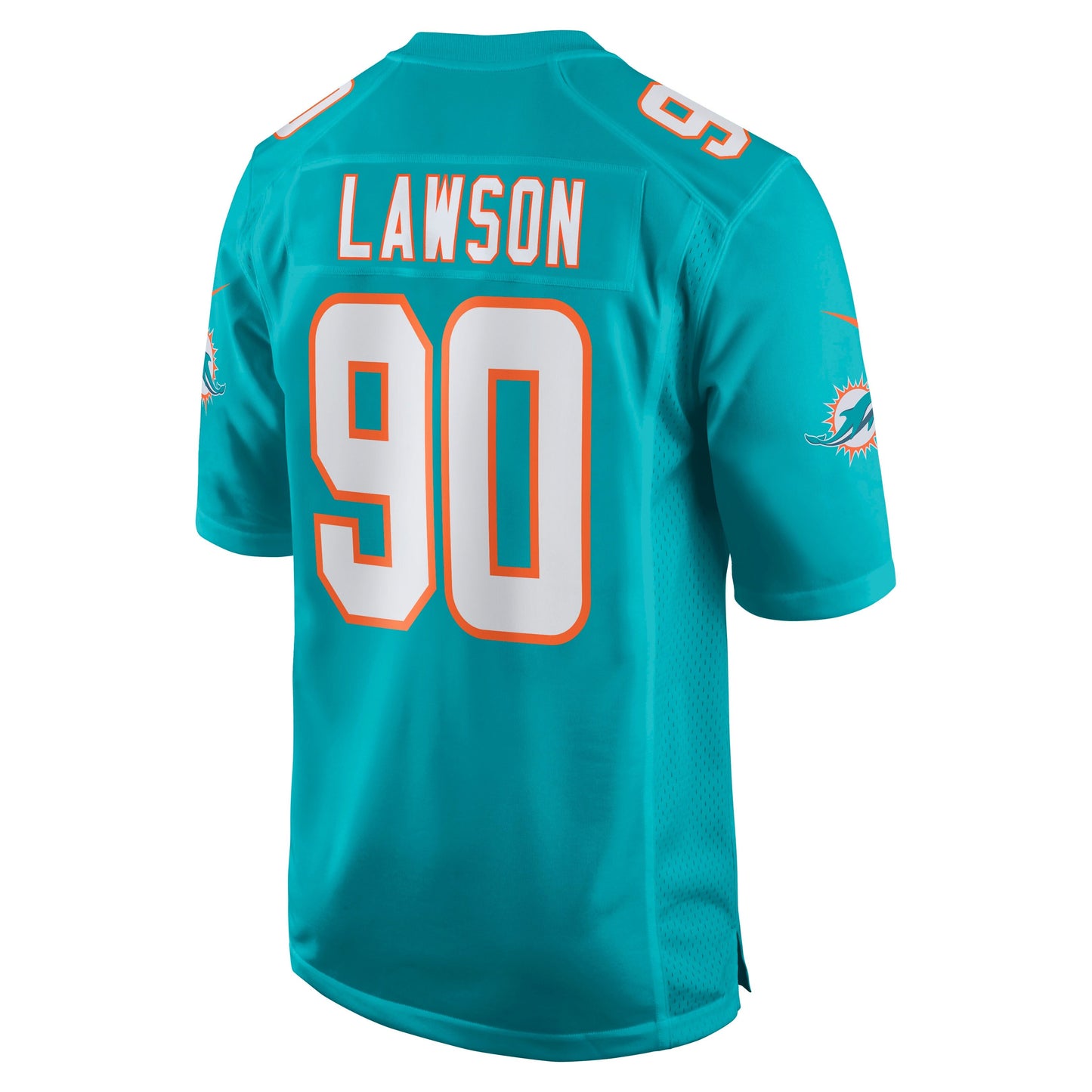 Miami Dolphins Shaq Lawson NFL jersey front view