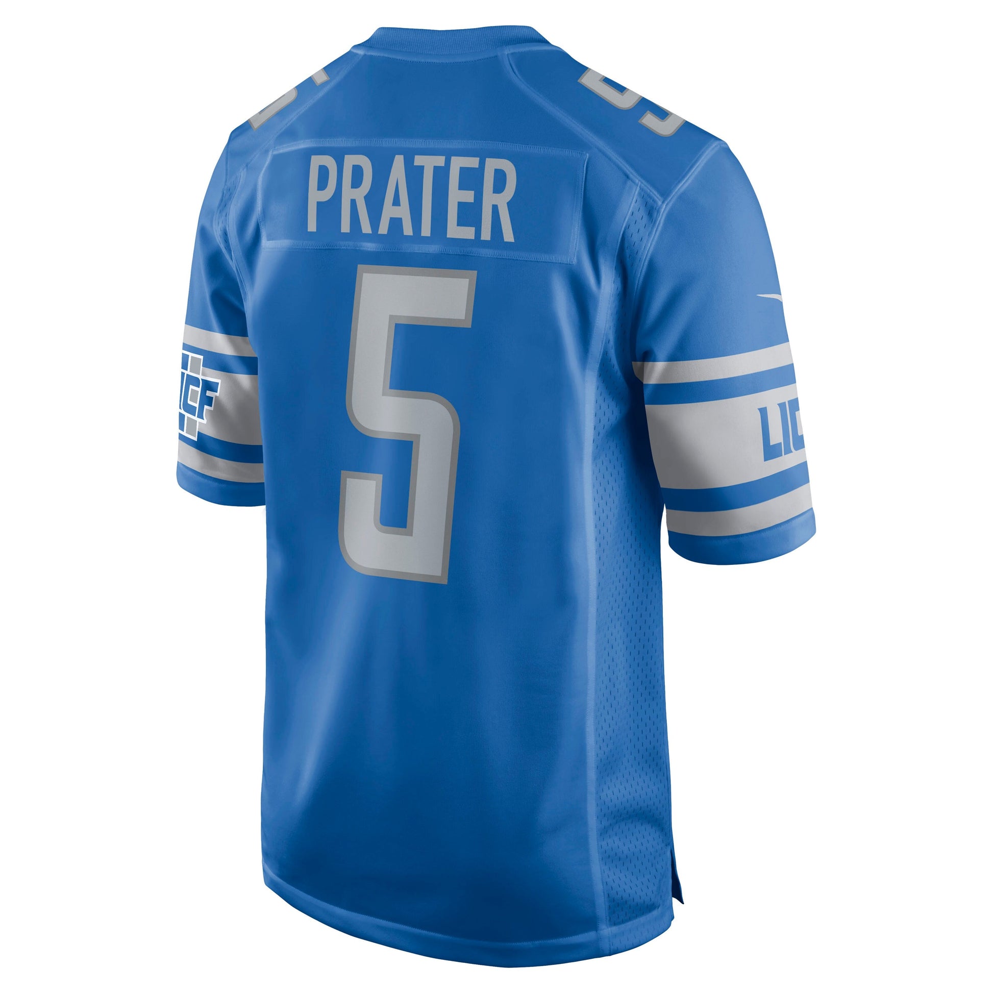 Detroit Lions Matt Prater NFL jersey front view