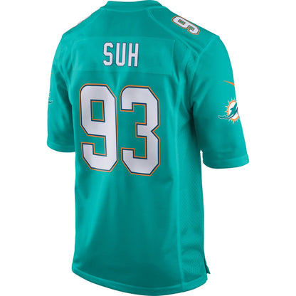 Miami Dolphins Ndamukong Suh NFL jersey front view