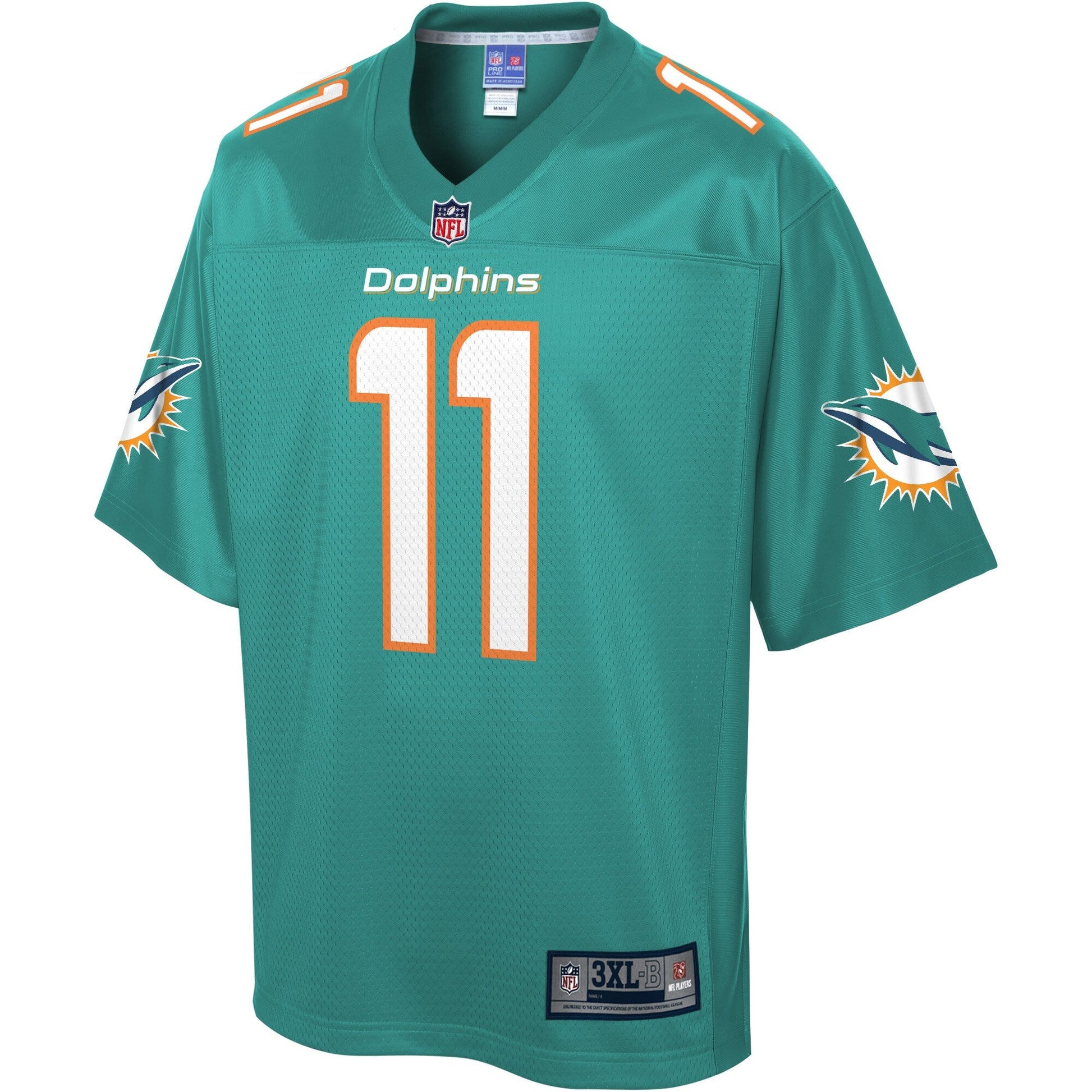 Miami Dolphins Devante Parker Big Tall NFL jersey front view
