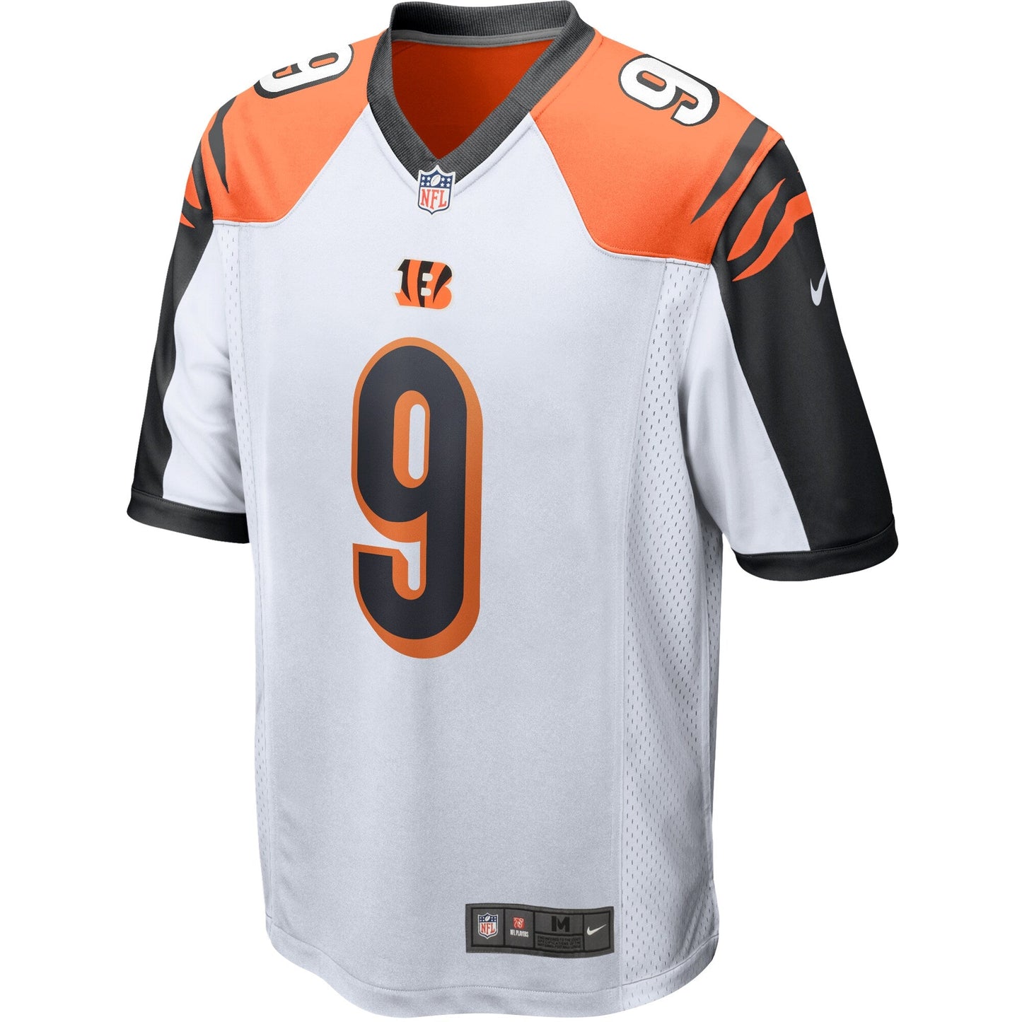 Cincinnati Bengals Joe Burrow Draft First Round NFL jersey front view