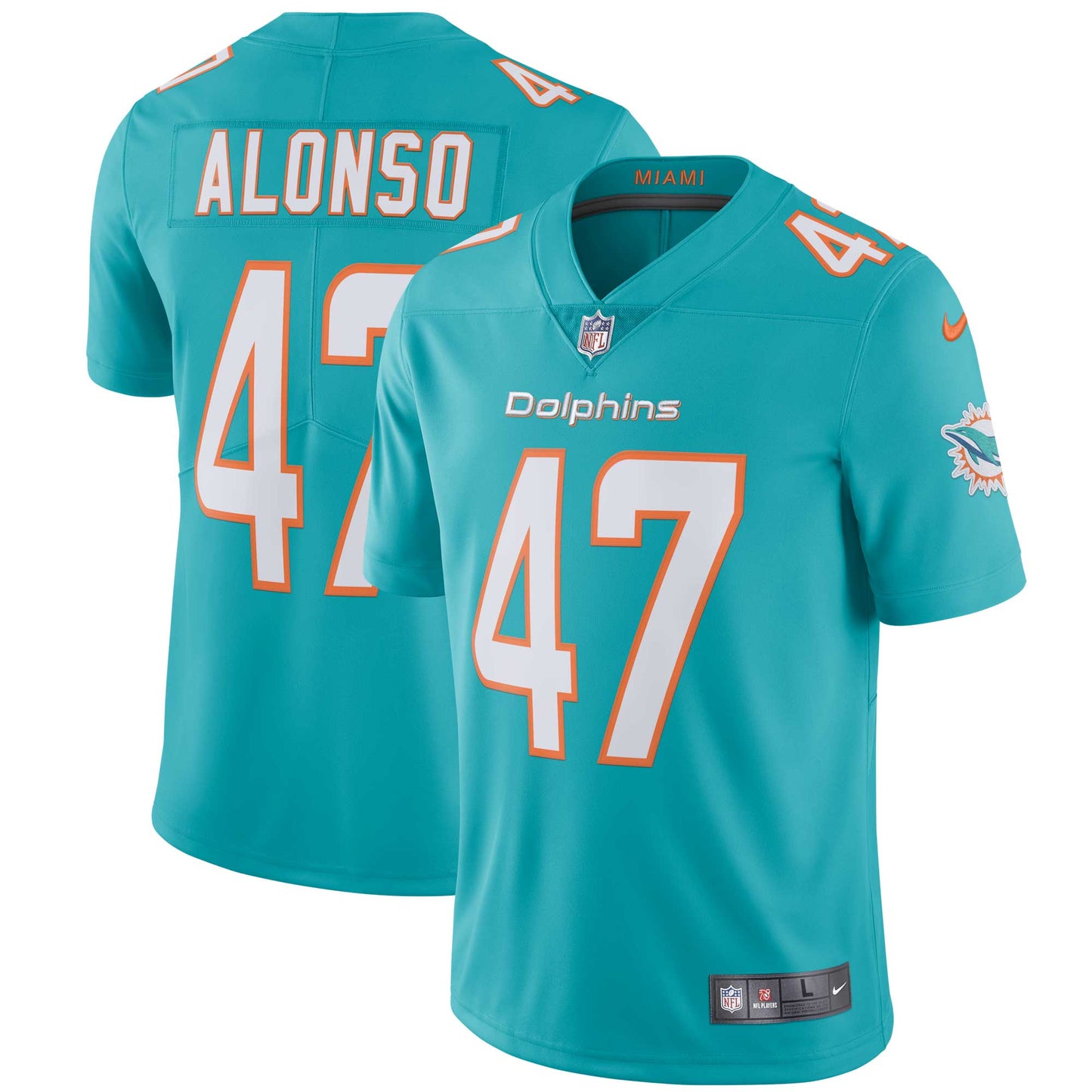 Miami Dolphins Kiko Alonso NFL jersey front view