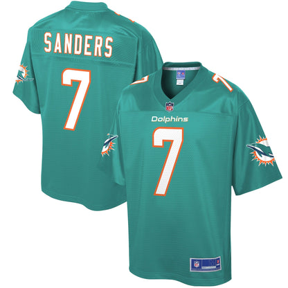 Miami Dolphins Jason Sanders Big Tall NFL jersey front view