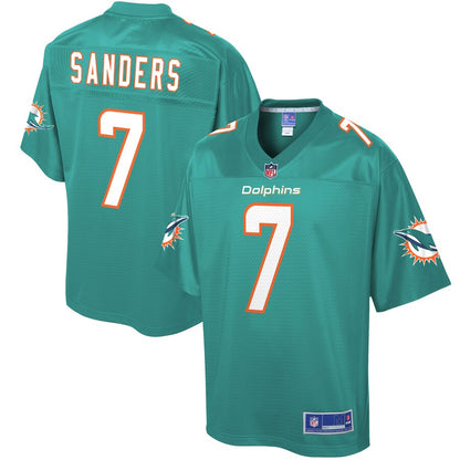Miami Dolphins Jason Sanders Big Tall NFL jersey front view