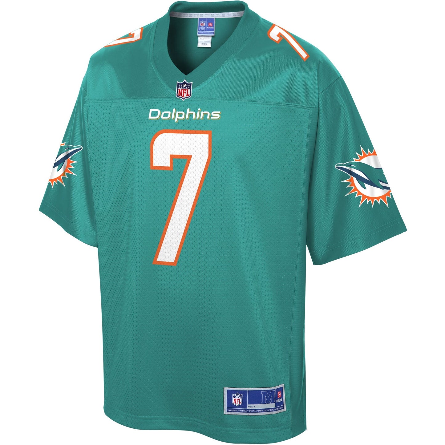 Miami Dolphins Jason Sanders Big Tall NFL jersey front view
