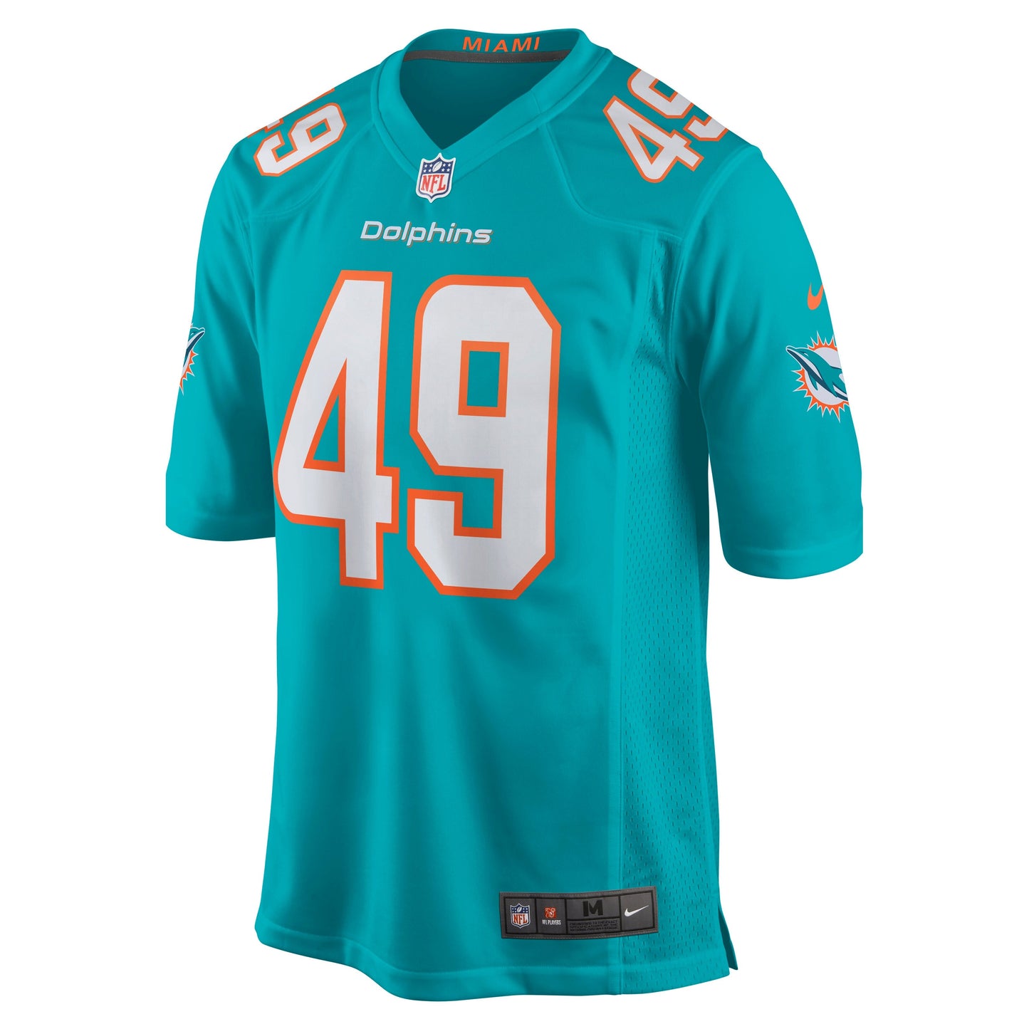 Miami Dolphins Sam Eguavoen NFL jersey front view