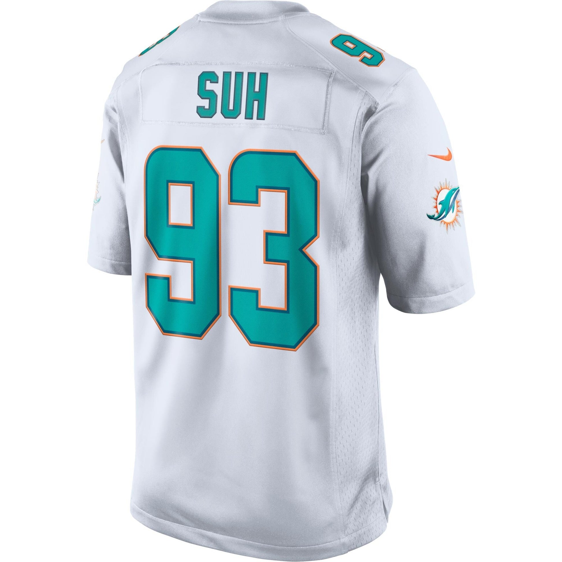 Miami Dolphins Ndamukong Suh NFL jersey front view