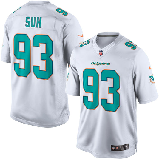 Miami Dolphins Ndamukong Suh NFL jersey front view