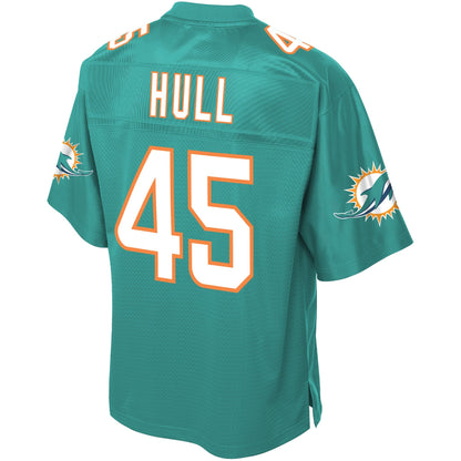 Miami Dolphins Mike Hull Big Tall NFL jersey front view
