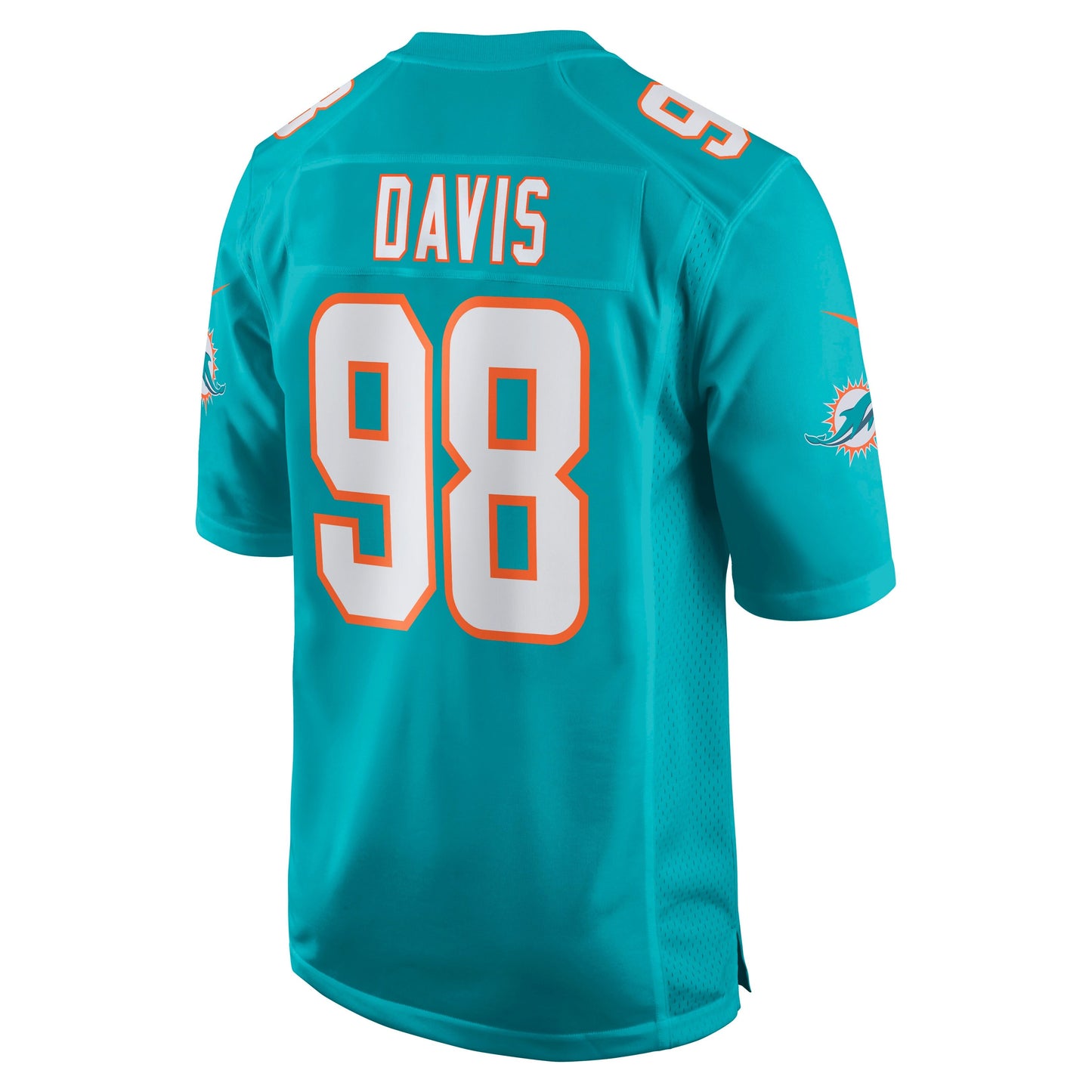 Miami Dolphins Raekwon Davis NFL jersey front view