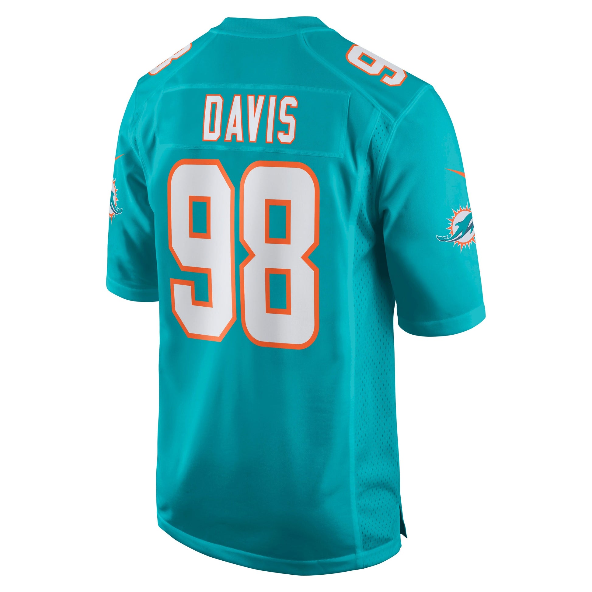 Miami Dolphins Raekwon Davis NFL jersey front view