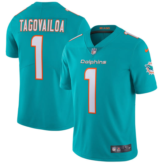 Miami Dolphins Tua Tagovailoa NFL jersey front view