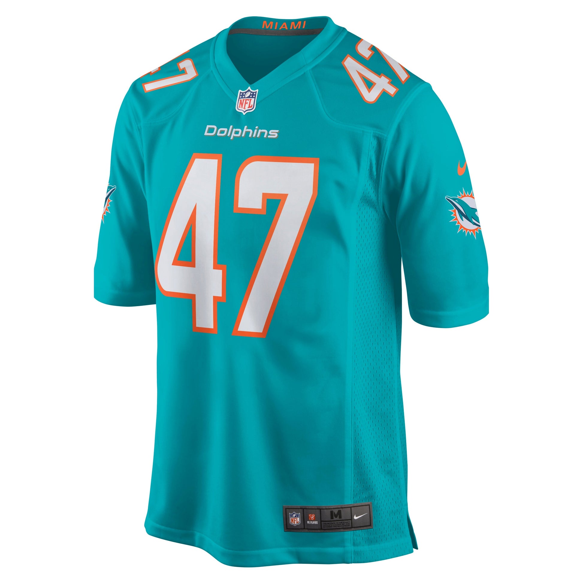Miami Dolphins Vince Biegel NFL jersey front view