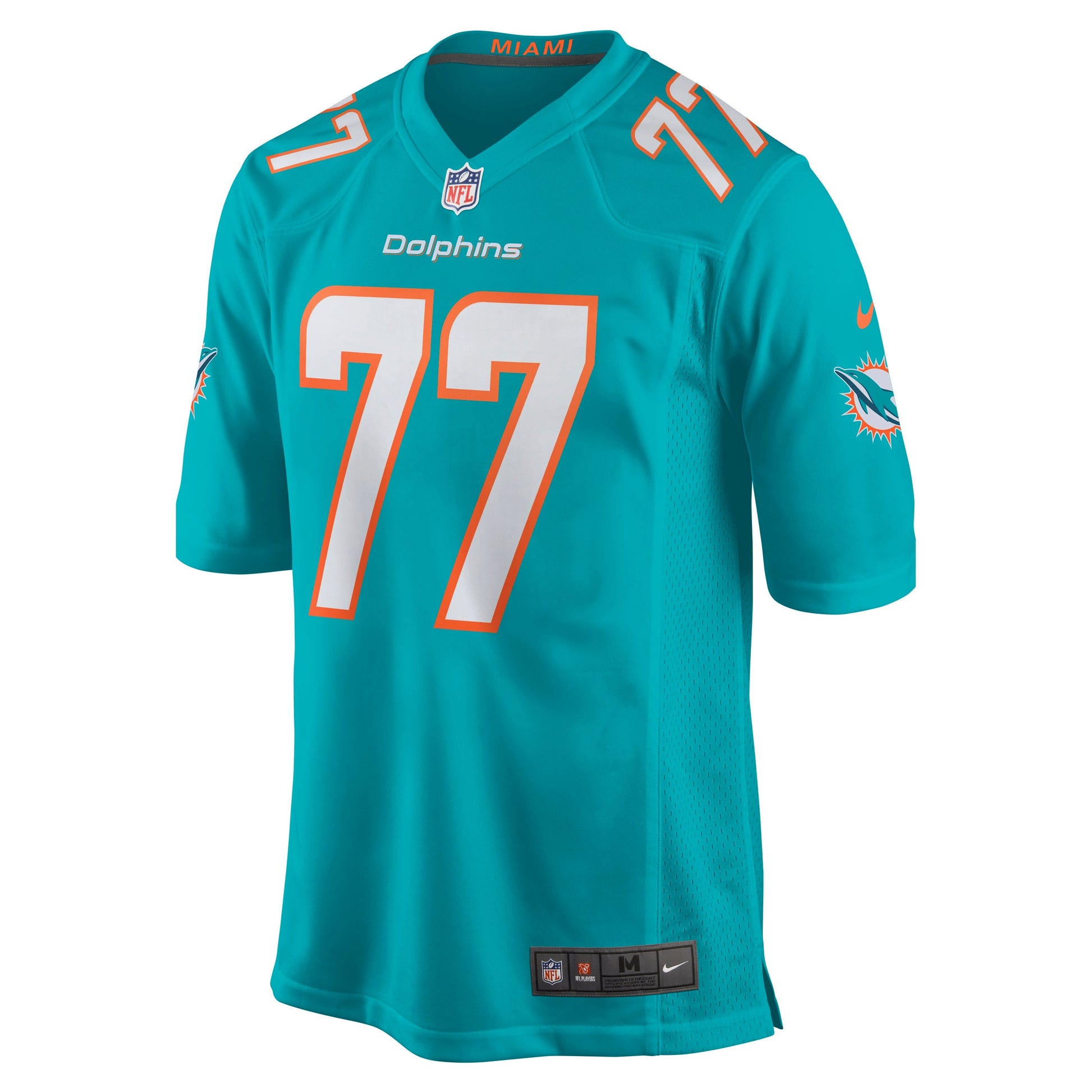 Miami Dolphins Jesse Davis NFL jersey front view