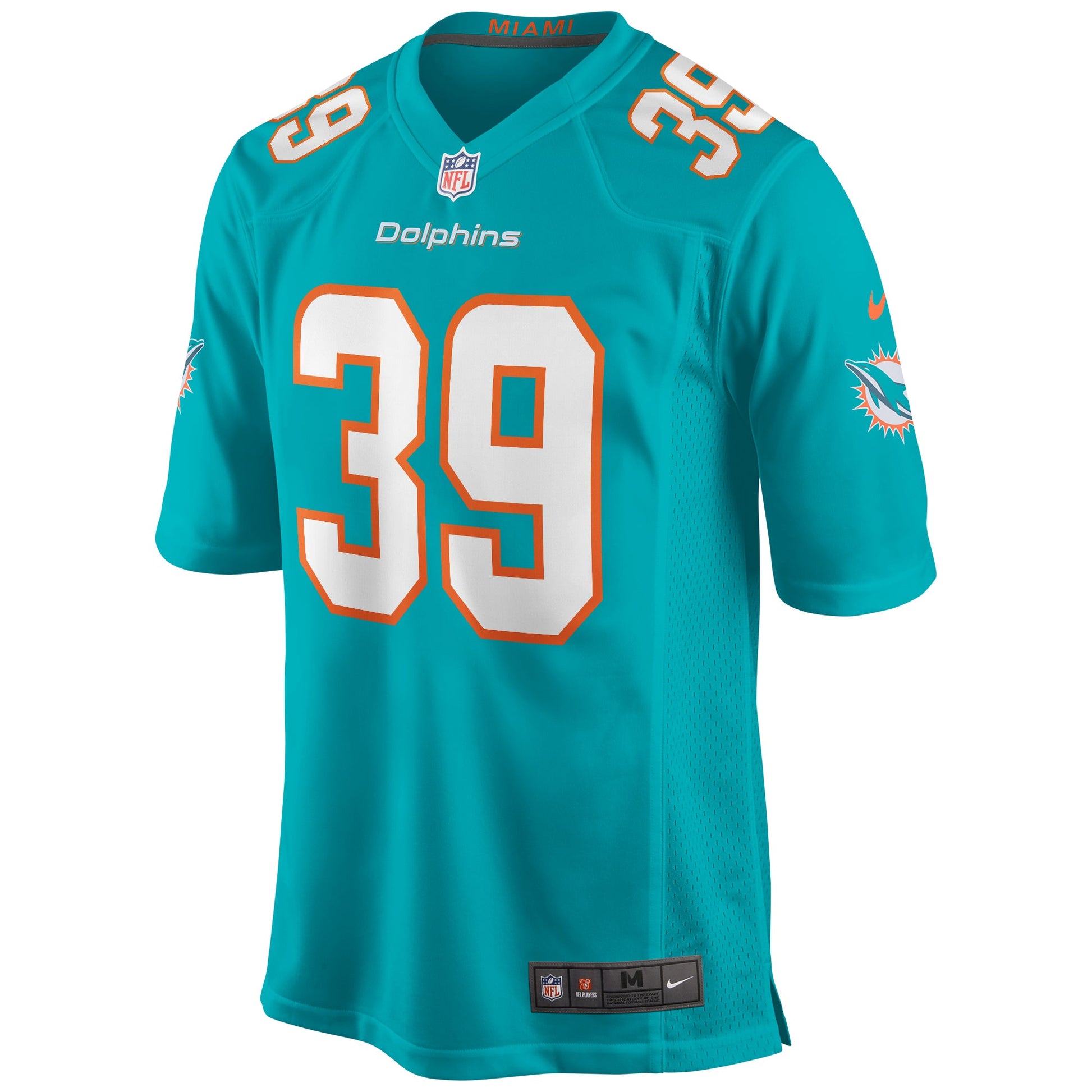 Miami Dolphins Larry Csonka NFL jersey front view