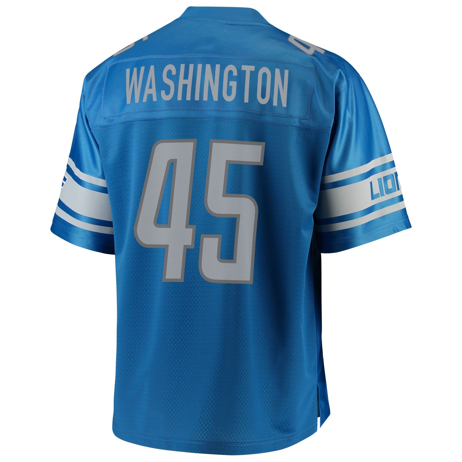Detroit Lions Charles Washington Big Tall NFL jersey front view