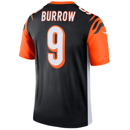 Cincinnati Bengals Joe Burrow Legend NFL jersey front view