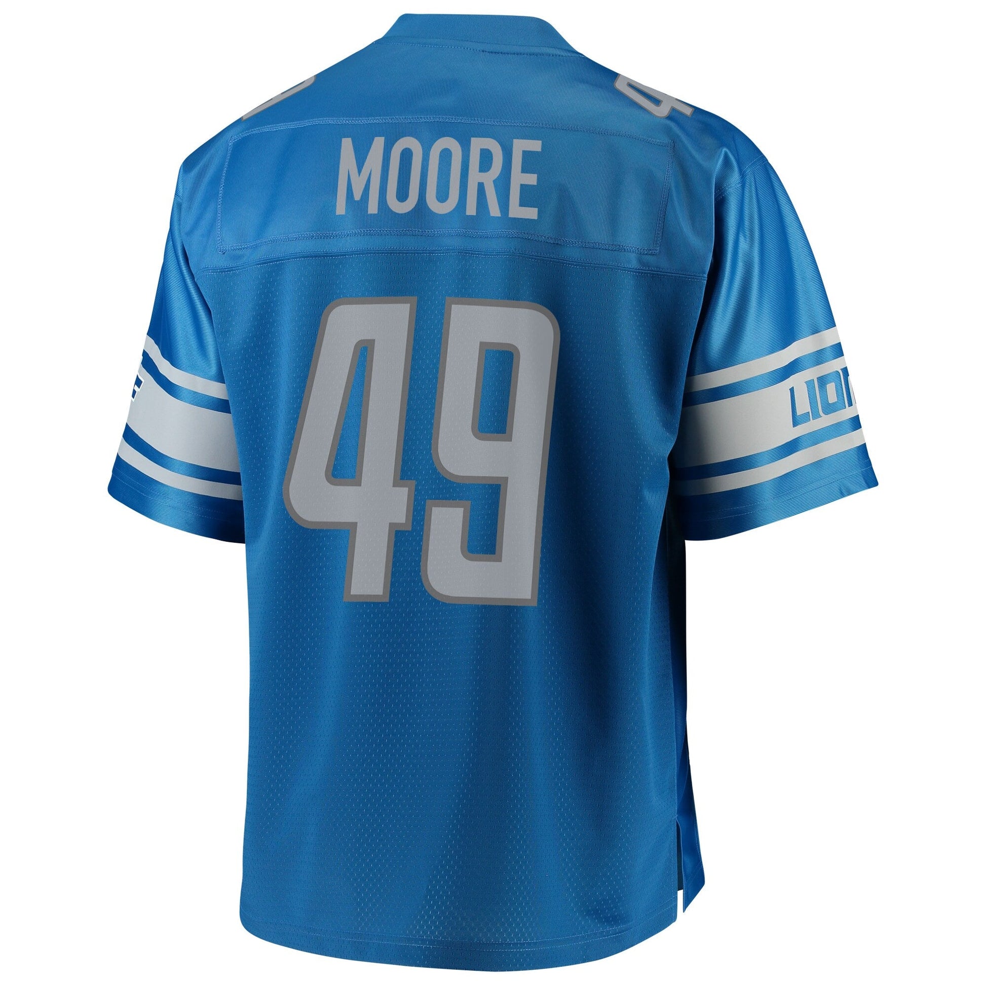 Detroit Lions Cj Moore Big Tall NFL jersey front view