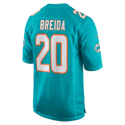 Miami Dolphins Matt Breida NFL jersey front view
