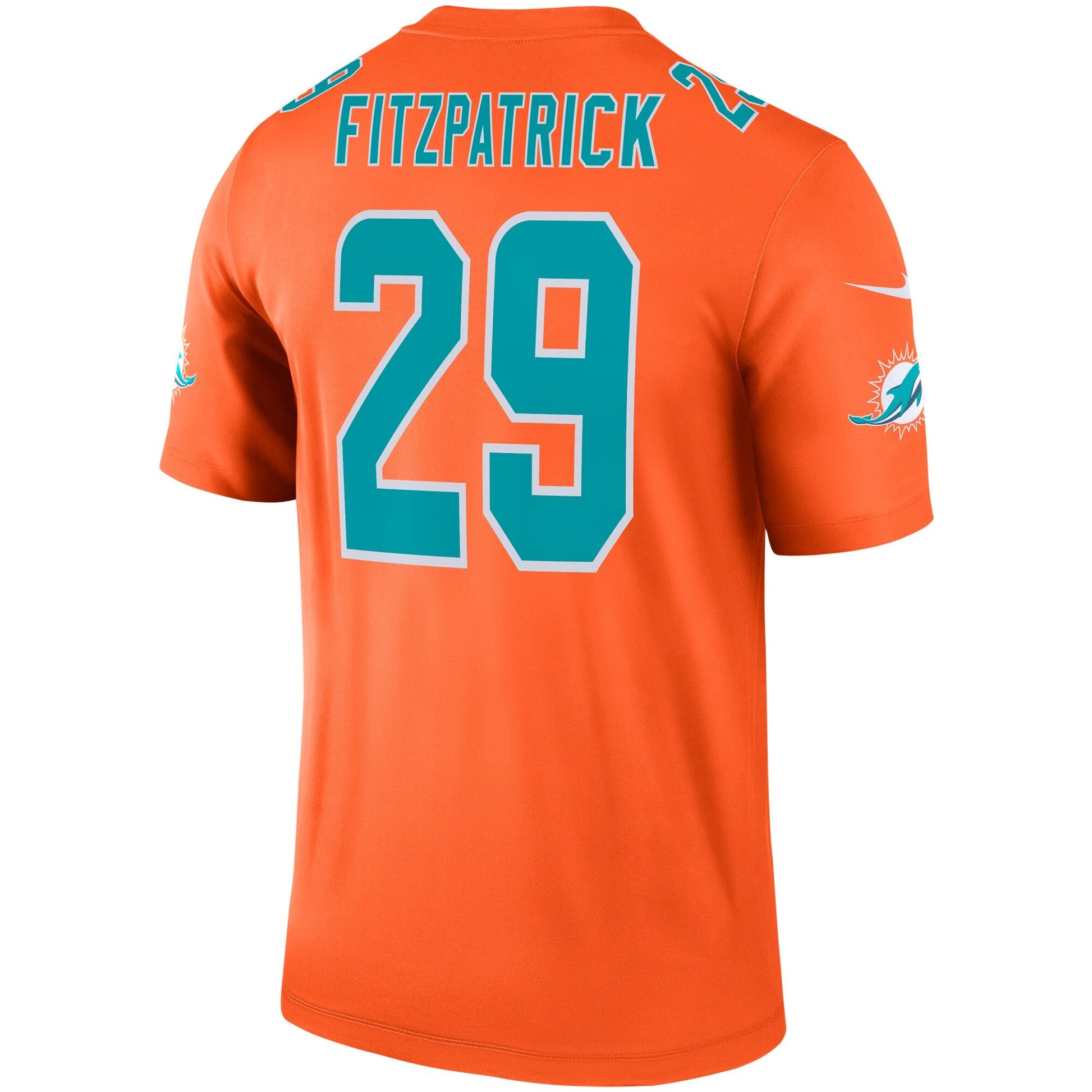Miami Dolphins Minkah Fitzpatrick Inverted Legend NFL jersey front view