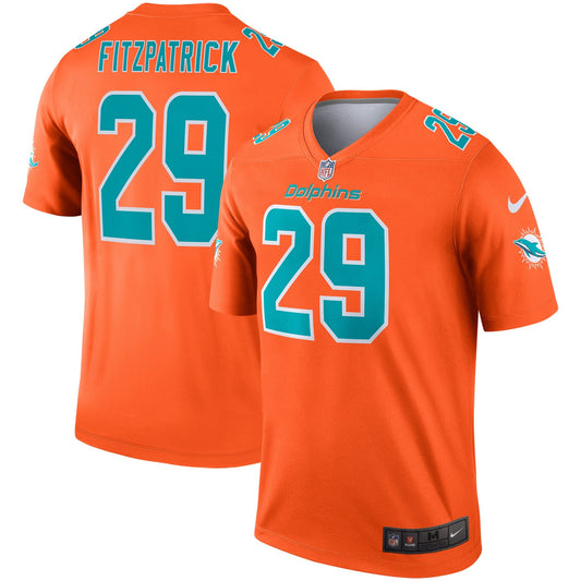 Miami Dolphins Minkah Fitzpatrick Inverted Legend NFL jersey front view