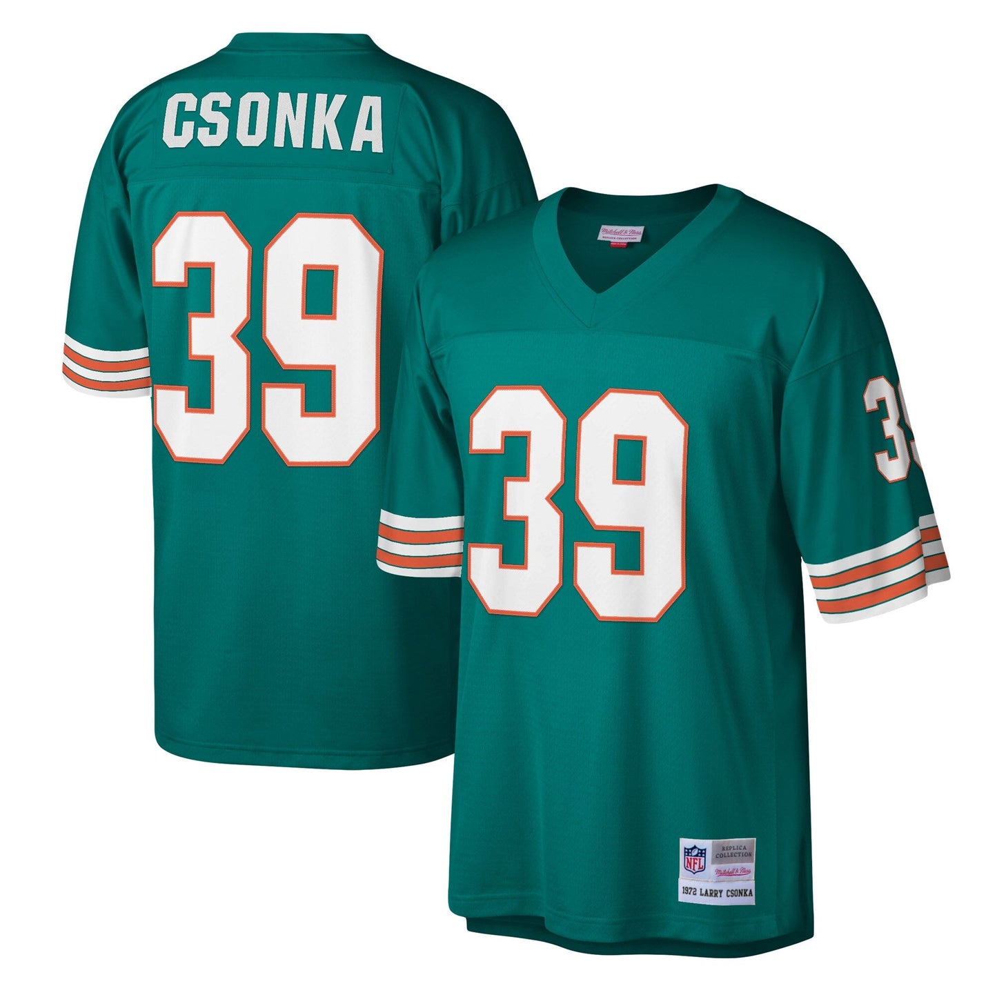 Miami Dolphins Larry Csonka Legacy NFL jersey front view