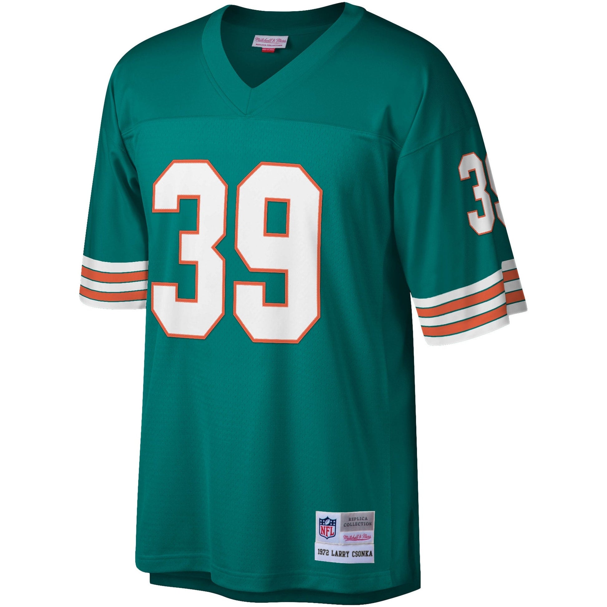 Miami Dolphins Larry Csonka Legacy NFL jersey front view
