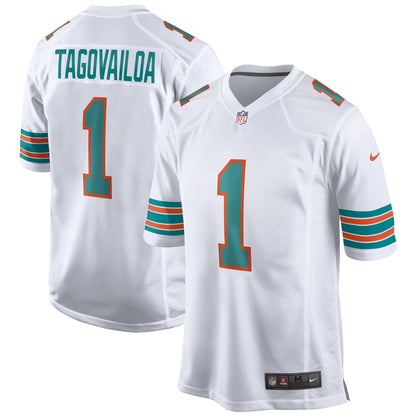 Miami Dolphins Tua Tagovailoa 2nd NFL jersey front view