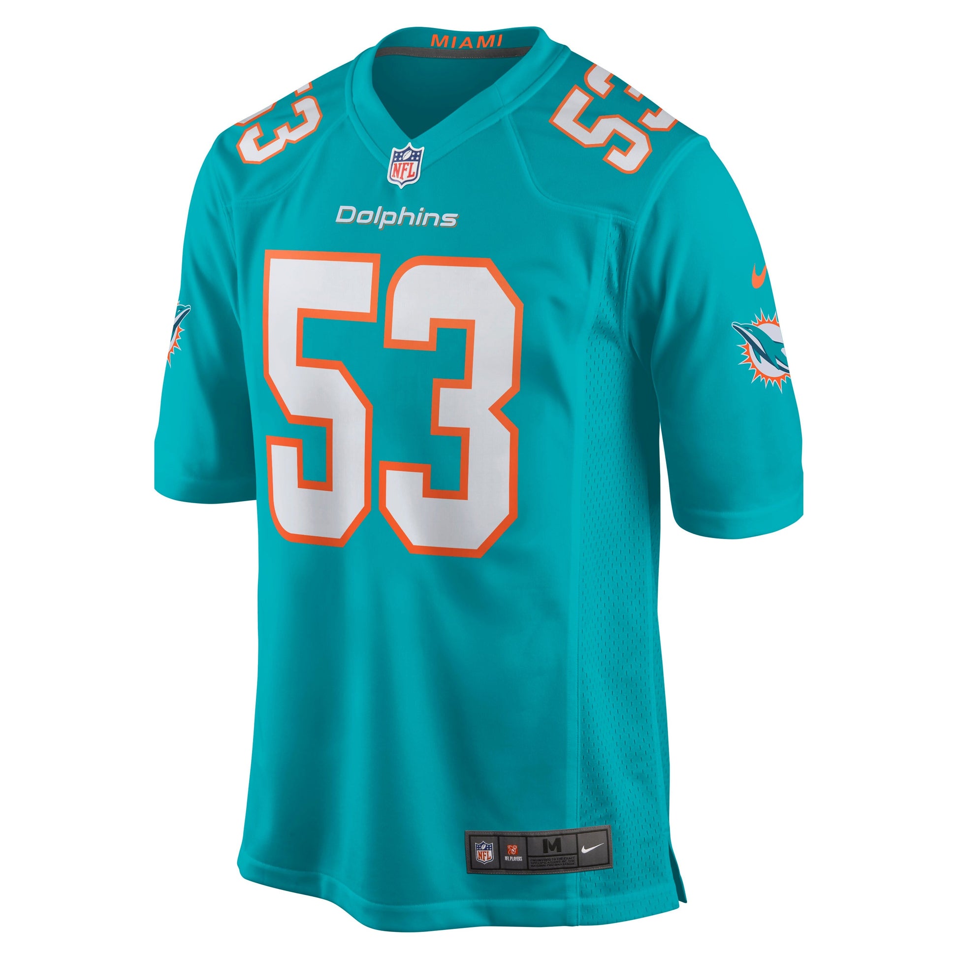 Miami Dolphins Kyle Van Noy NFL jersey front view